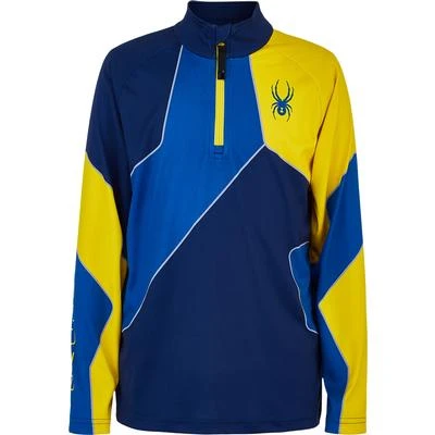 Spyder Divide Zip T-Neck Top Boys' 1 Spyder Divide Zip T-Neck Top Boys'