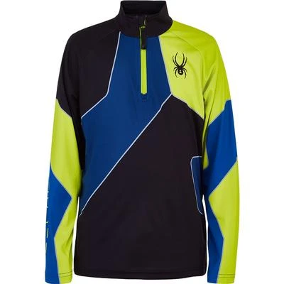 Spyder Divide Zip T-Neck Top Boys' 2 Spyder Divide Zip T-Neck Top Boys' - Image 2