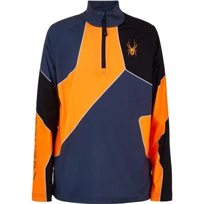 Spyder Divide Zip T-Neck Top Boys' 3 Spyder Divide Zip T-Neck Top Boys' - Image 3
