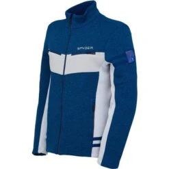 Spyder Wengen Encore Full Zip Fleece Jacket Men's 8 Spyder Wengen Encore Full Zip Fleece Jacket Men's -Spyder 98186 OLD GLORY m