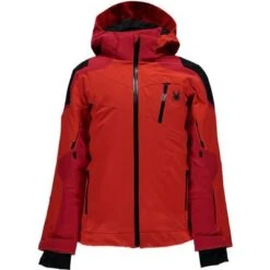 Spyder Speed Jacket Boys' -Spyder 9876 RAGEFORMULABLACK m