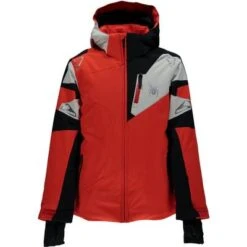 Spyder Leader Jacket Boys' -Spyder 9879 RAGEBLACKCIRRUS m