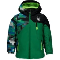 Spyder Mini Ambush Jacket Boys' 5 Spyder Mini Ambush Jacket Boys' -Spyder 9894 JNGLPXLELCTCBLPTBK m