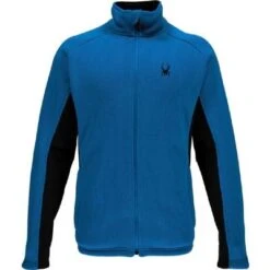Spyder Foremost Full-Zip Sweater Men's 9 Spyder Foremost Full-Zip Sweater Men's -Spyder 9932 CONCEPT BLUEBLACK m
