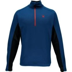 Spyder Outbound 1/2-Zip Sweater Men's 12 Spyder Outbound 1/2-Zip Sweater Men's -Spyder 9933 CONCEPTBLUBLKRGE m