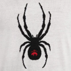 Mens Spyder X Brooks Brothers Crewneck - White 11 Mens Spyder X Brooks Brothers Crewneck - White -Spyder MS01101 WHITE 4