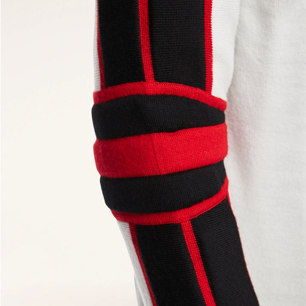 Mens Spyder X Brooks Brothers Crewneck - White 5 Mens Spyder X Brooks Brothers Crewneck - White - Image 5