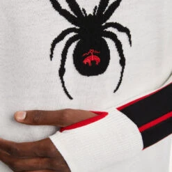 Mens Spyder X Brooks Brothers Crewneck - White 9 Mens Spyder X Brooks Brothers Crewneck - White -Spyder MS01101 WHITE 6