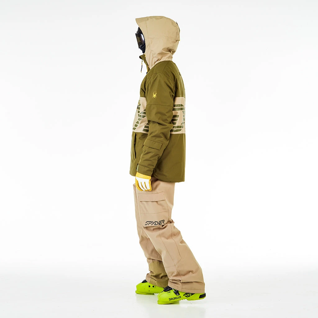 Spyder Mens All Out - Dark Olive 11 Spyder Mens All Out - Dark Olive - Image 11